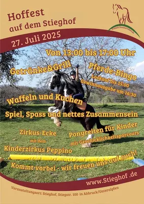 Stieghof, FreizeitDressurReiten