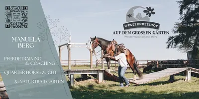 Westernreithof Auf den großen Gärten / Naturtrailgarten